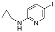 N-cyclopropyl-5-iodo-2-aMinopyridine Structure