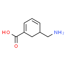 1,3-Cyclohexadiene-1-carboxylicacid,5-(aminomethyl)-(9CI)结构式