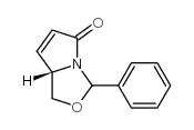 [S]-3-Phenyl-1,7a-dihydro-pyrrolo[1,2-c]oxazol-5-one Structure