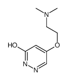 4-[2-(dimethylamino)ethoxy]-1H-pyridazin-6-one结构式