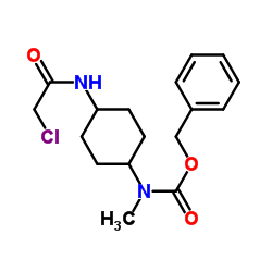Benzyl {4-[(chloroacetyl)amino]cyclohexyl}methylcarbamate Structure