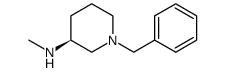 (S)-1-benzyl-N-methylpiperidin-3-amine结构式