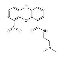 N-[2-(dimethylamino)ethyl]-9-nitrodibenzo[1,4]dioxin-1-carboxamide结构式