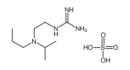 (C-azaniumylcarbonimidoyl)-[2-[propan-2-yl(propyl)amino]ethyl]azanium,sulfate结构式