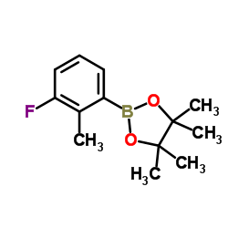 2-(3-Fluoro-2-methylphenyl)-4,4,5,5-tetramethyl-1,3,2-dioxaborolane picture