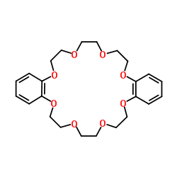 Dibenzo-24-crown-8-ether Structure