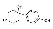 4-(4-HYDROXYPHENYL)-4-PIPERIDINOL Structure