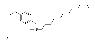 dodecyl-[(4-ethylphenyl)methyl]-dimethylazanium,chloride结构式