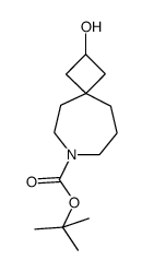 tert-butyl 2-hydroxy-7-azaspiro[3.6]decane-7-carboxylate Structure
