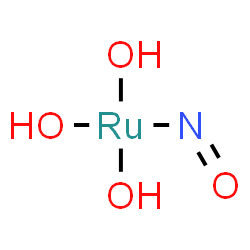 Trihydroxynitrosylruthenium结构式