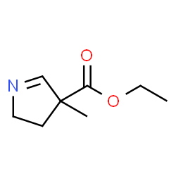 2H-Pyrrole-4-carboxylicacid,3,4-dihydro-4-methyl-,ethylester(9CI) Structure