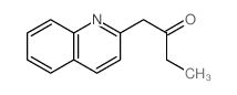 2-Butanone,1-(2-quinolinyl)- structure