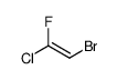 2-bromo-1-chloro-1-fluoroethene结构式