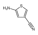 2-amino-4-cyanothiophene Structure