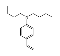 N,N-dibutyl-4-ethenylaniline结构式