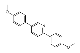 2,5-bis-(4-methoxyphenyl)-pyridine structure