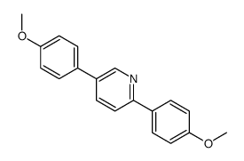 2,5-bis-(4-methoxyphenyl)-pyridine Structure