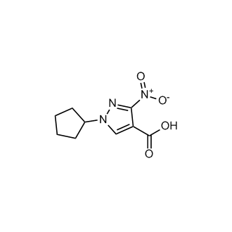 1-Cyclopentyl-3-nitro-1H-pyrazole-4-carboxylic acid picture