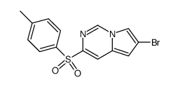 6-bromo-3-[(4-methylphenyl)sulfonyl]pyrrolo[1,2-c]pyrimidine Structure