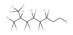 1,1,1,2,3,3,4,4,5,5,6,6-dodecafluoro-8-iodo-2-(trifluoromethyl)octane Structure