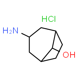 3-aminobicyclo[3.2.1]octan-8-ol;hydrochloride Structure