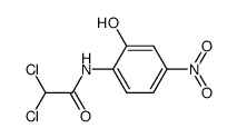 2,2-dichloro-N-(2-hydroxy-4-nitrophenyl)acetamide结构式