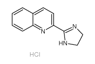 BU 224 hydrochloride,2-(4,5-Dihydroimidazol-2-yl)quinolinehydrochloride Structure