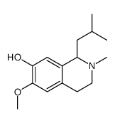 1,2,3,4-Tetrahydro-6-methoxy-2-methyl-1-(2-methylpropyl)isoquinolin-7-ol picture