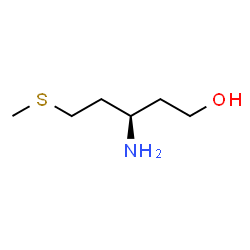 (R)-3-amino-5-(methylthio)pentan-1-ol Structure