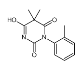 5,5-dimethyl-1-(2-methylphenyl)-1,3-diazinane-2,4,6-trione Structure