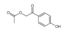 α,α-dimethyl-p-hydroxyphenacyl acetate Structure