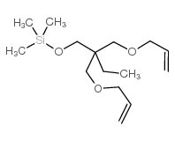 2,2-BIS(2-ALLYLOXYMETHYL)-1-TRIMETHYLSILOXYBUTANE structure