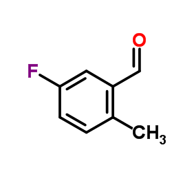 5-Fluoro-2-methylbenzaldehyde structure