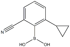 2-Cyano-6-cyclopropylphenylboronic acid图片