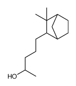 alpha,3,3-trimethylbicyclo[2.2.1]heptane-2-butanol结构式
