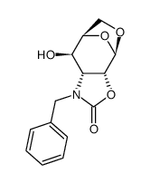 4,7-Epoxyoxepino4,3-doxazol-2(1H)-one, hexahydro-8-hydroxy-1-(phenylmethyl)-, (3aR,4R,7R,8R,8aR)-结构式