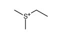 dimethylethylsulfonium结构式