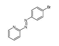 2-[(p-Bromophenyl)azo]pyridine Structure