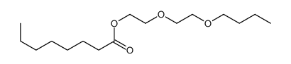 2-(2-butoxyethoxy)ethyl octanoate结构式