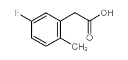 5-FLUORO-2-METHYLPHENYLACETICACID picture