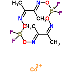 N,N',N",N"'-(Tetrafluorodiborato)bis[μ-(2,3-butanedionedioximato)]cobalt(II) Structure