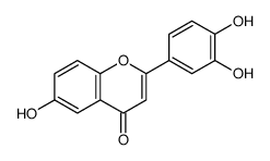 2-(3,4-dihydroxyphenyl)-6-hydroxychromen-4-one结构式