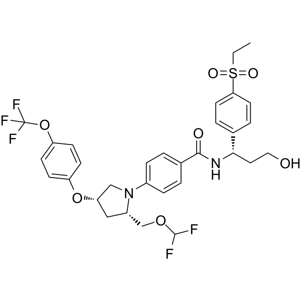 RORγt inhibitor 2结构式