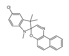 5-CHLORO-1,3-DIHYDRO-1,3,3-TRIMETHYLSPIRO[2 H-INDOLE-2,3'-[3 H]NAPHTH[2,1-B][1,4]OXAZINE] picture