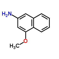 4-Methoxy-2-naphthalenamine structure