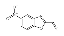 5-NITRO-2-THIOMETHYL BENZOXAZOLE Structure