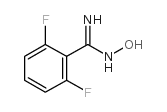 2,6-DIFLUORO-N-HYDROXY-BENZAMIDINE Structure