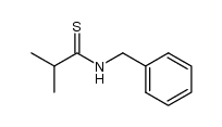 N-benzyl-2-methylpropanethioamide Structure