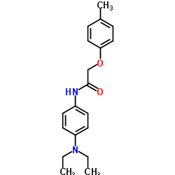 N-[4-(Diethylamino)phenyl]-2-(4-methylphenoxy)acetamide Structure