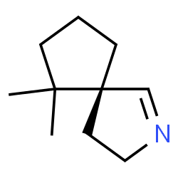 2-Azaspiro[4.4]non-1-ene,6,6-dimethyl-,(5R)-(9CI) Structure